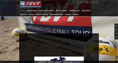 Desktop Screenshot of flbeachvolleyball.net